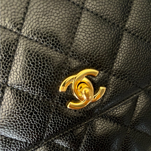 CHANEL | Bags | Authentic Chanel Caviar Kelly Bag Gold Hardware | Poshmark